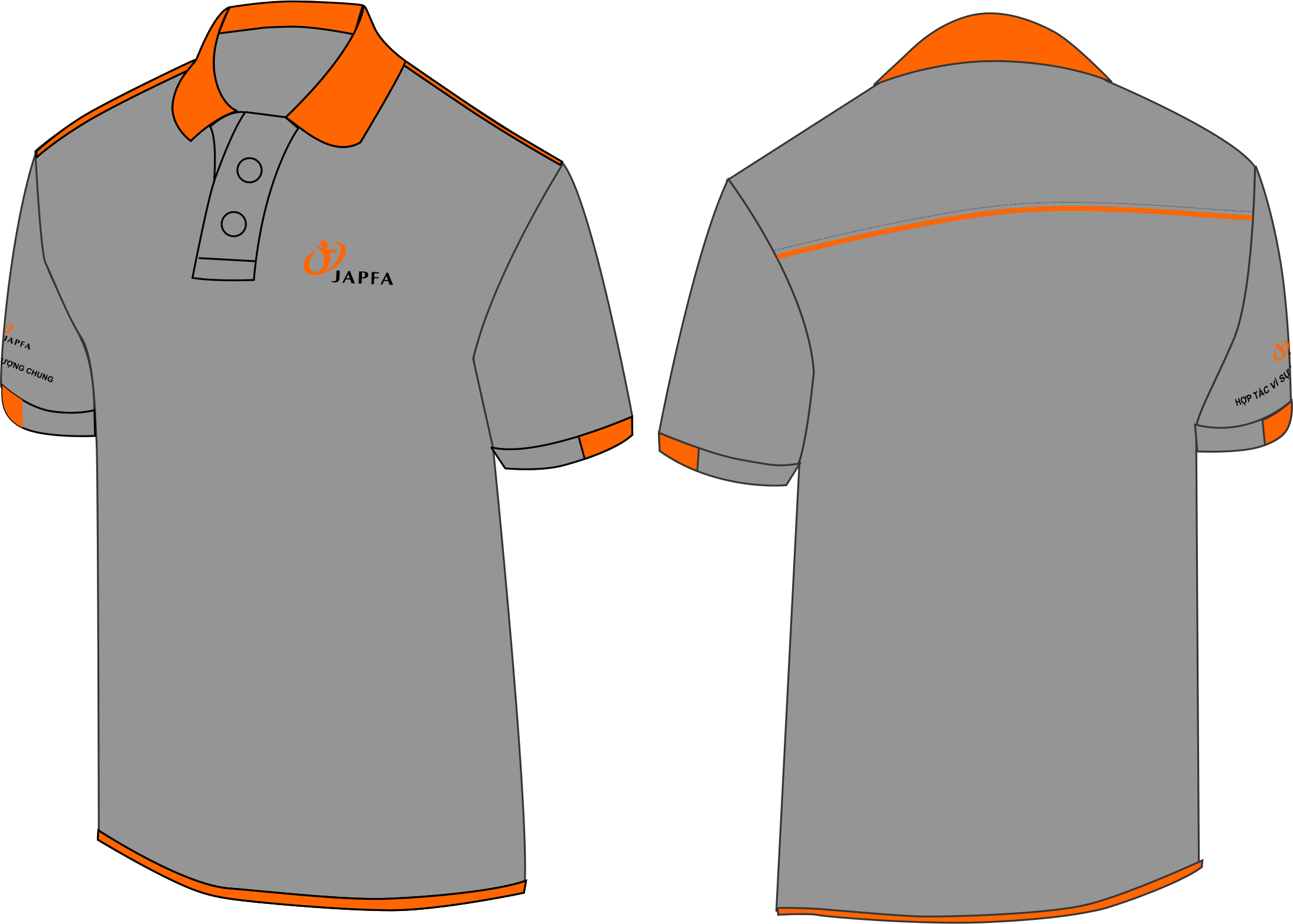 áo thun đồng phục Japfa - Đồng Phục Phúc Lập - Công Ty TNHH Một Thành Viên Sản Xuất Thương Mại Dịch Vụ Phúc Lập